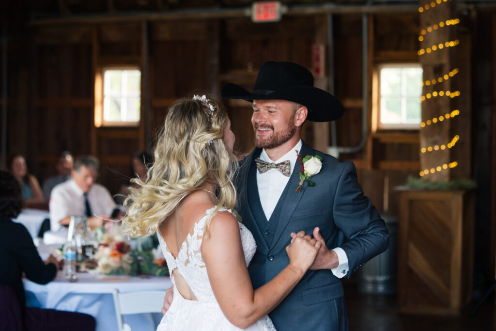 Rustic Barn Wedding First Dance