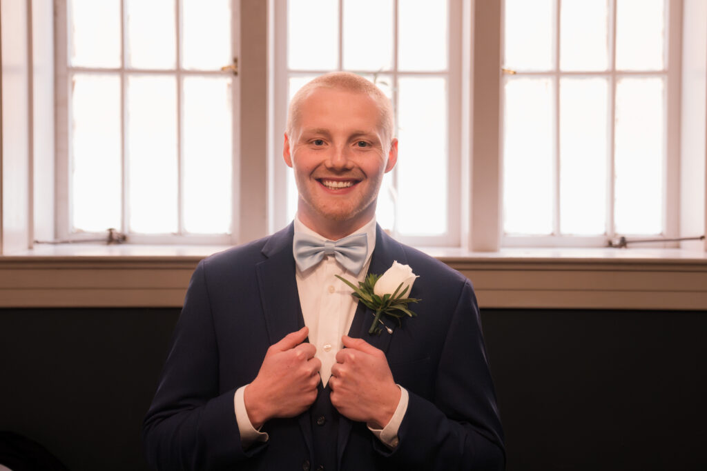 Spring Wedding Groom