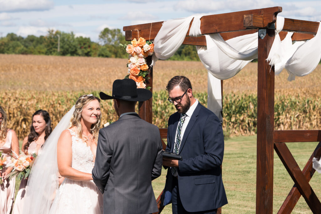 Rustic Barn Wedding Ceremony