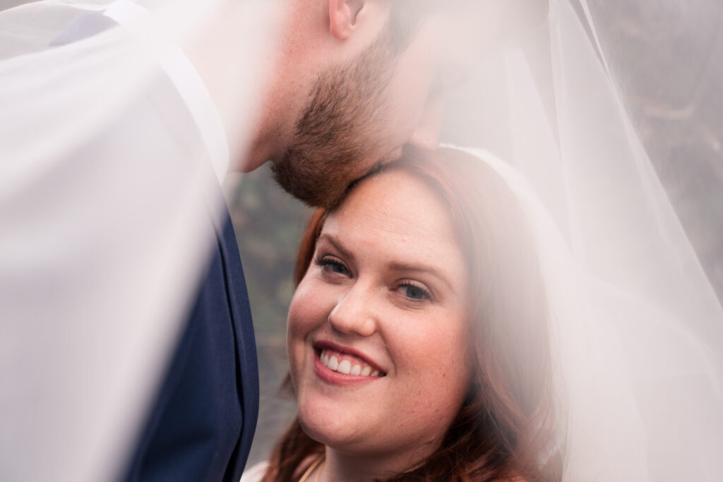 Lexington Kentucky Wedding Veil Photo