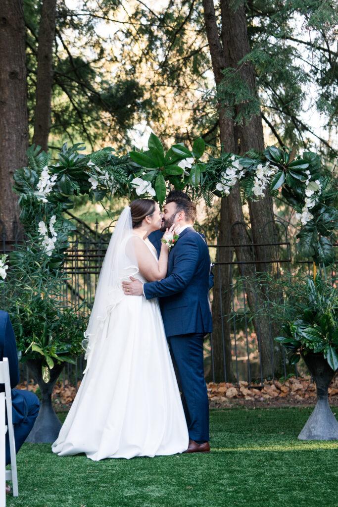 Intimate Backyard Ceremony 