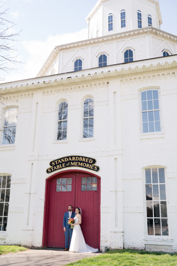 Lexington Kentucky Wedding round barn