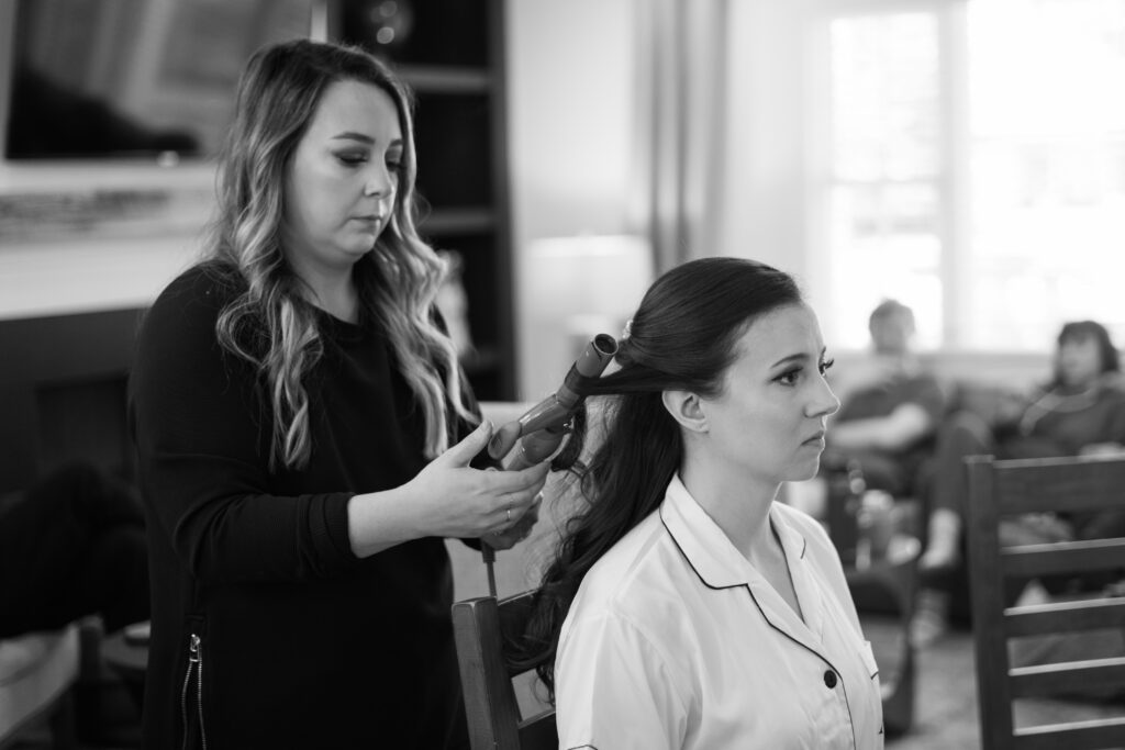 Lexington Kentucky Wedding getting ready
