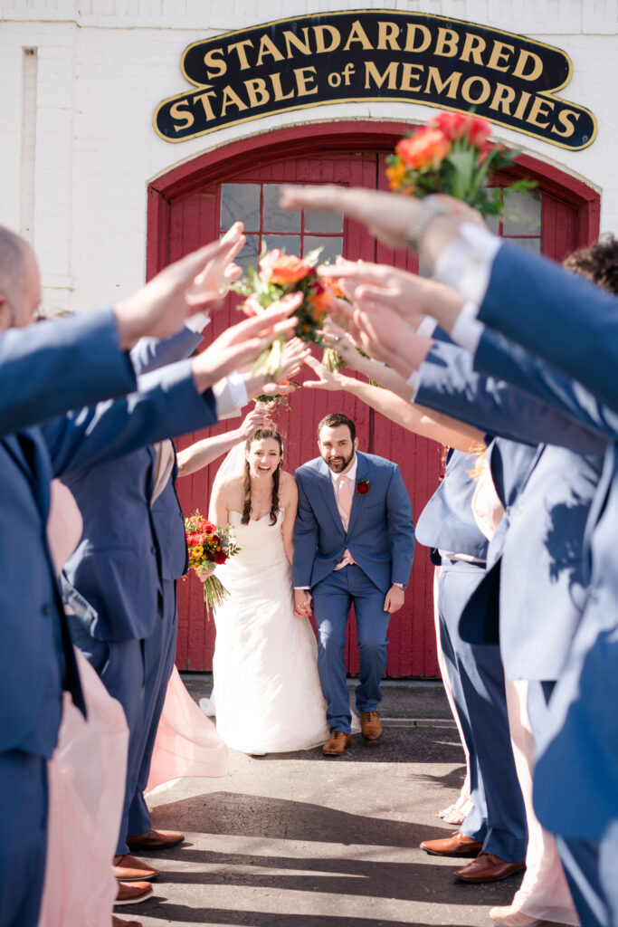 Lexington Kentucky Wedding bridal party
