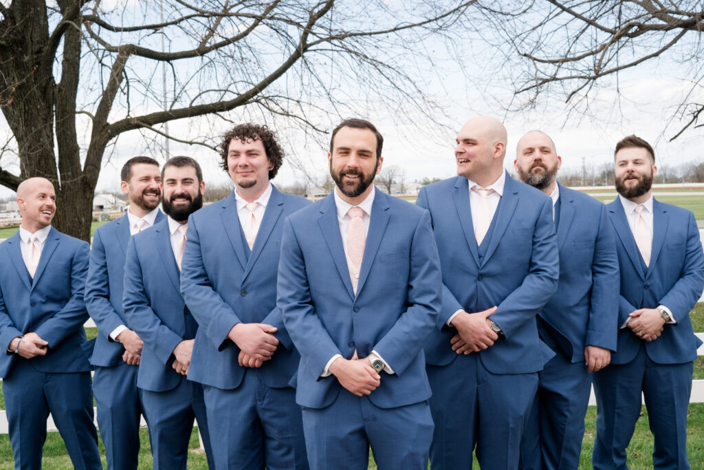 Lexington Kentucky Wedding groomsmen