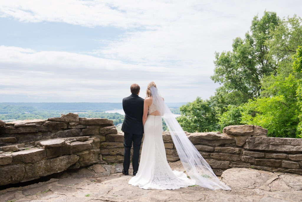 General Butler State Park Wedding Bride and Groom